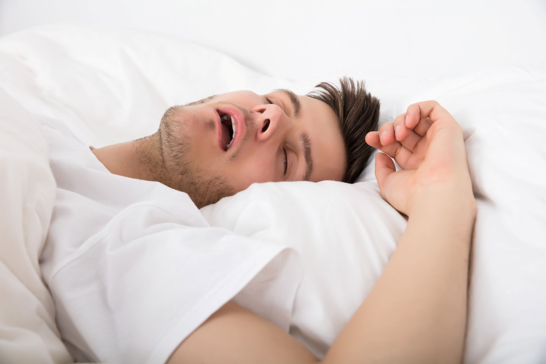 Young Man Snoring